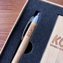 Kit Executivo Personalizado Bambu 3 Peças