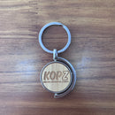 Chaveiro Metal Bambu Personalizado